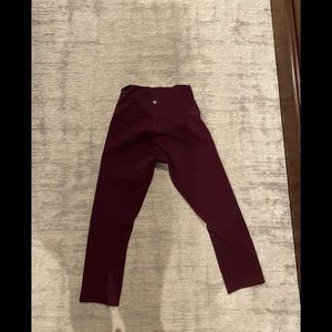 Lulu lemon wonderunder size 6